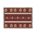 Sri Lankan Gift Woven Blanket Raksha Mask Design