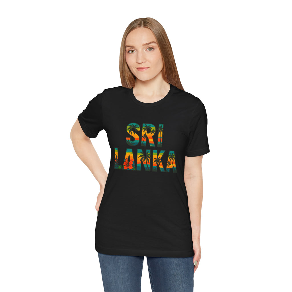 Sri Lanka Tropical Graphic T-Shirt | Unisex Heritage Gift