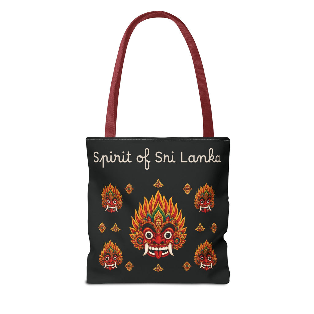 Sri Lankan Gift Tote Bag Spirit of Sri Lanka Raksha Mask Design