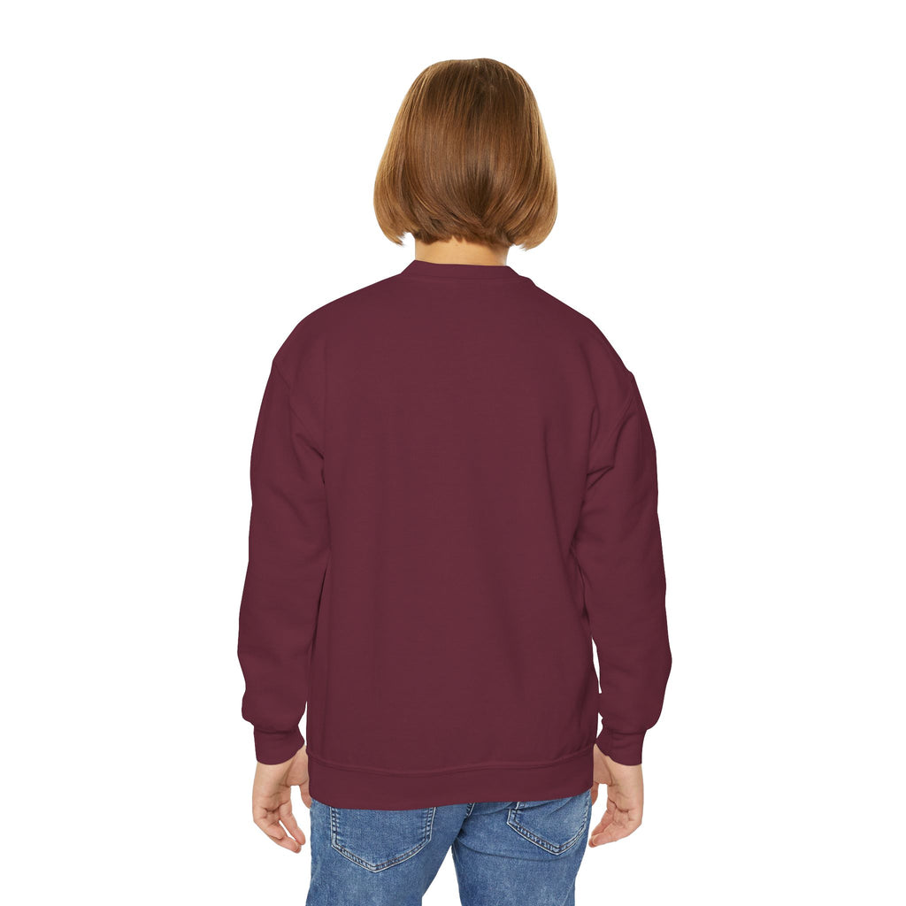 Sri Lankan Elephant Kids’ Sweatshirt | Floral Crewneck