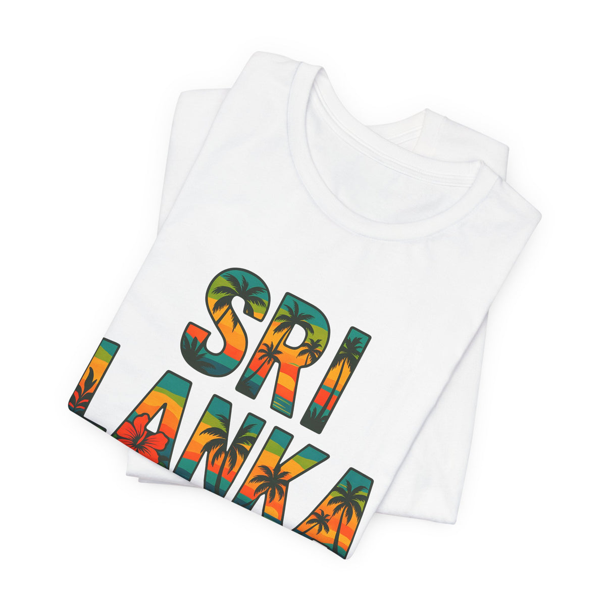 Sri Lanka Tropical Graphic T-Shirt | Unisex Heritage Gift