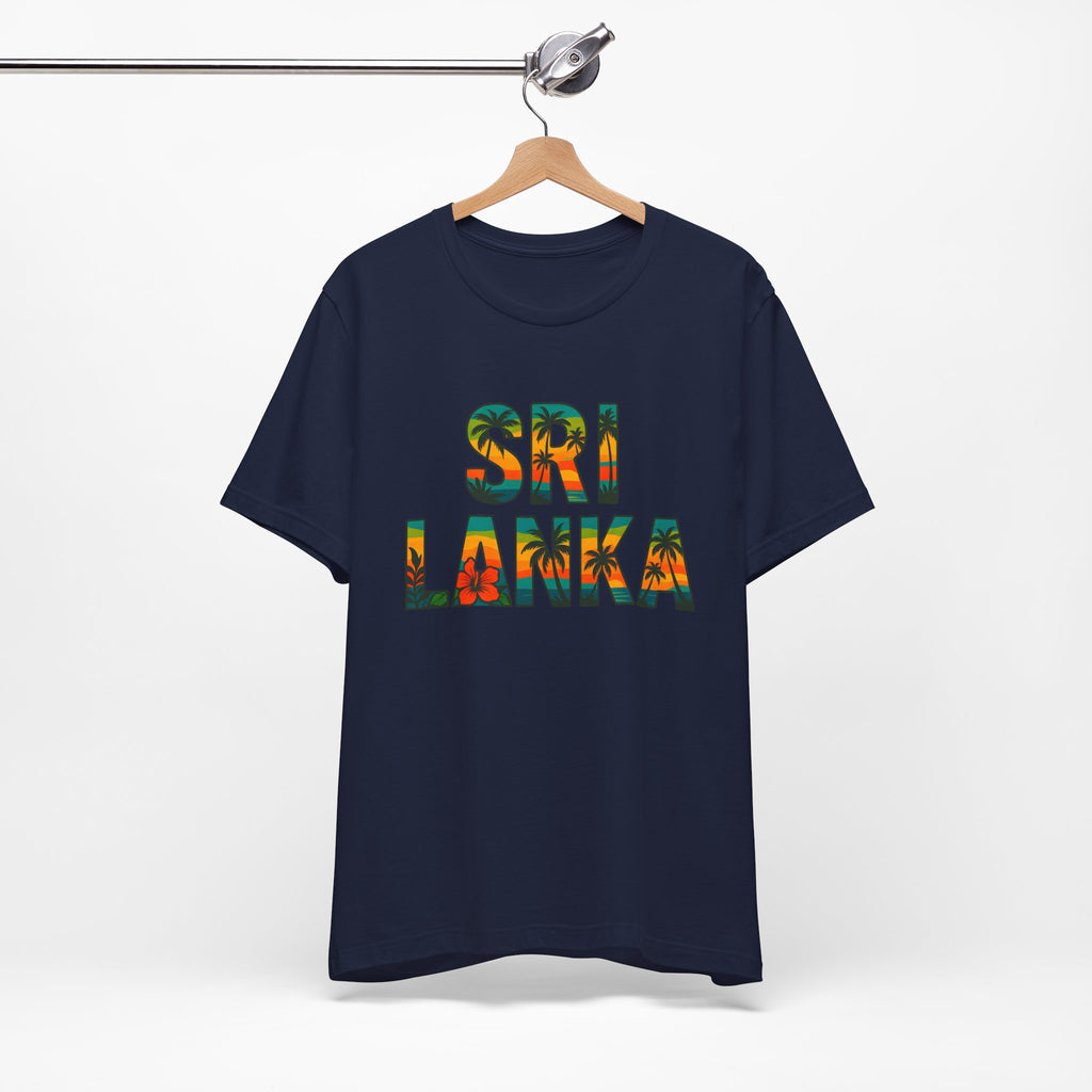 Sri Lanka Tropical Graphic T-Shirt | Unisex Heritage Gift