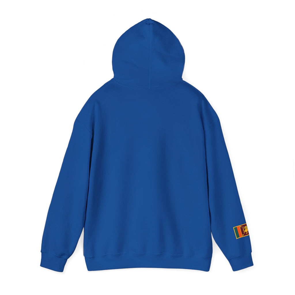 Sri Lanka Elephant Unisex Hoodie Gold Heritage Design