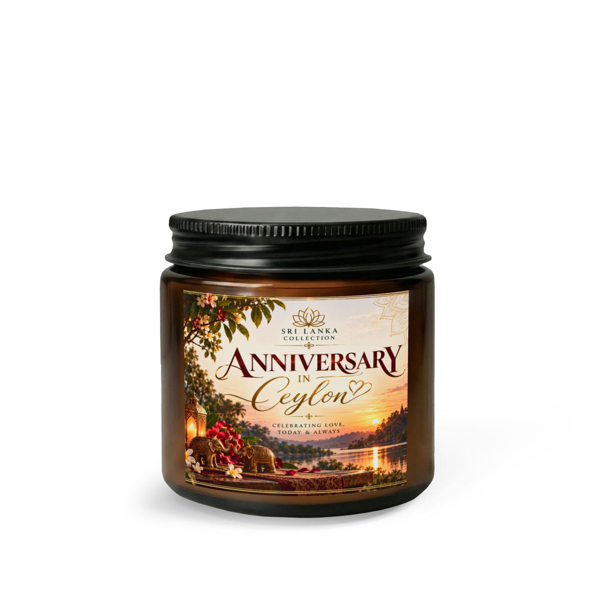 Anniversary Ceylon Candle Set with Wick Trimmer
