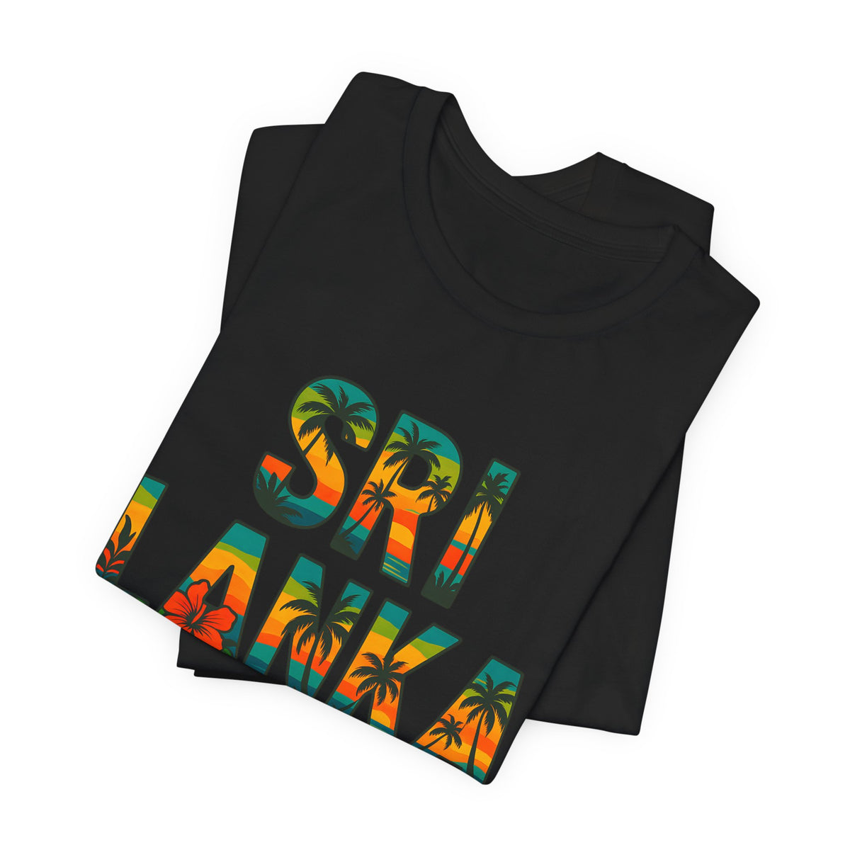Sri Lanka Tropical Graphic T-Shirt | Unisex Heritage Gift