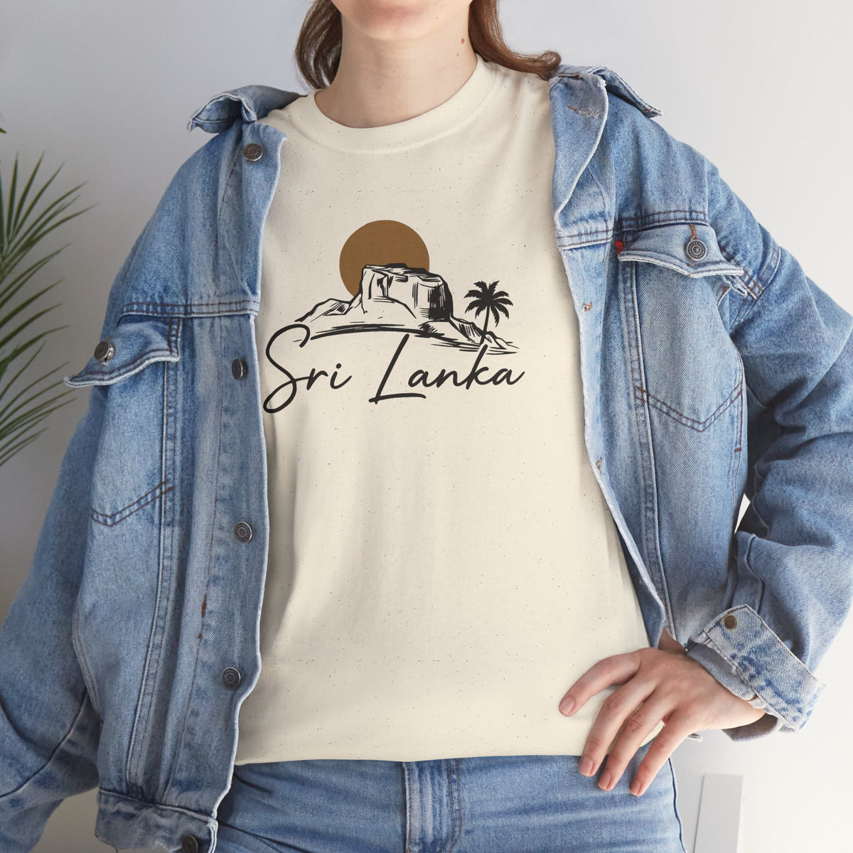 Sri Lanka Unisex T-Shirt  Coastal Travel Souvenir