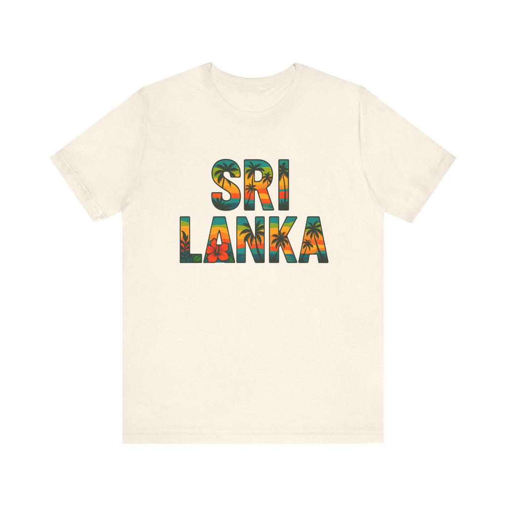 Sri Lanka Tropical Graphic T-Shirt | Unisex Heritage Gift