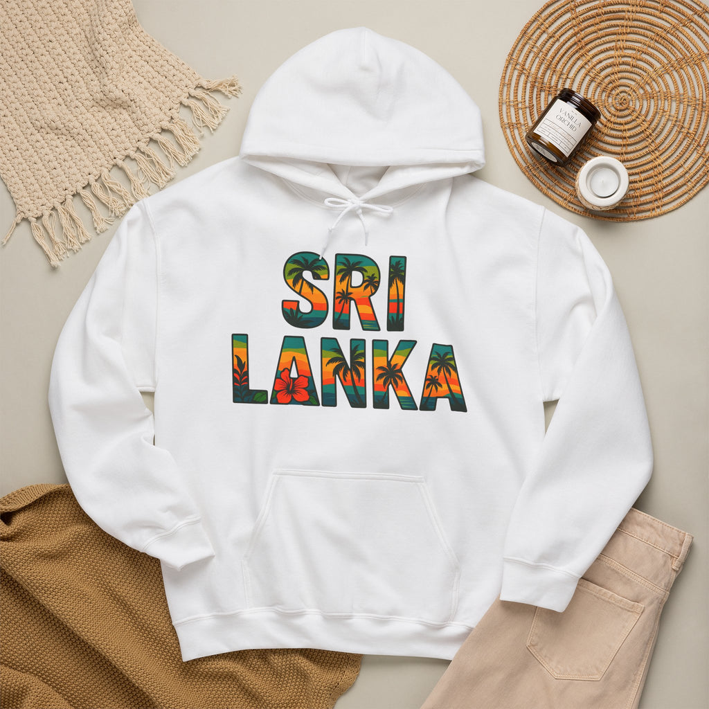 Sri Lanka Tropical Graphic Hoodie | Unisex Heritage Gift