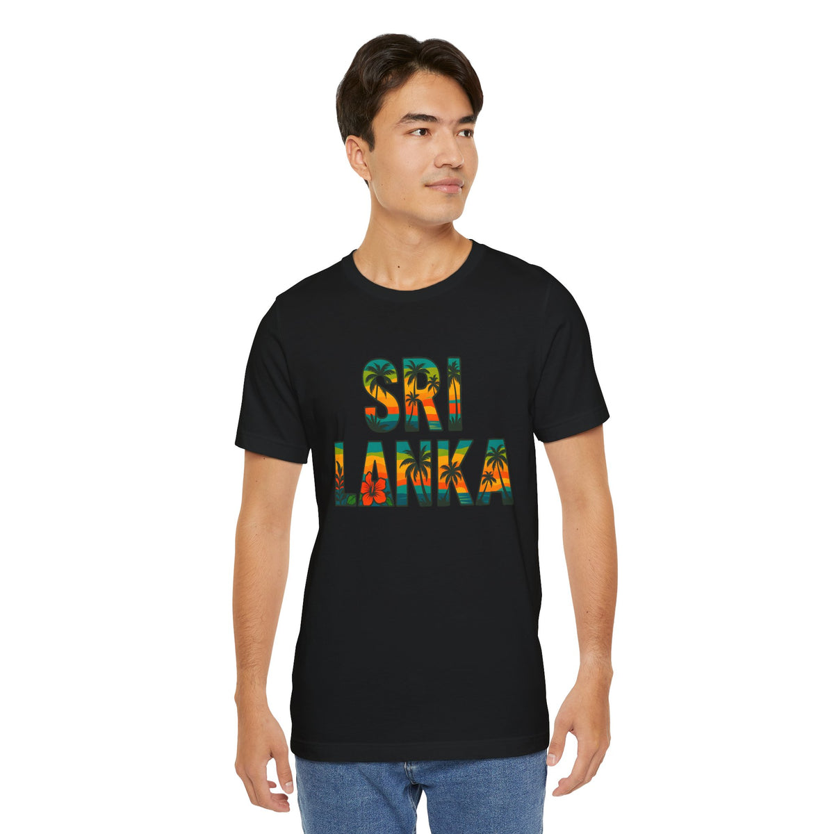 Sri Lanka Tropical Graphic T-Shirt | Unisex Heritage Gift