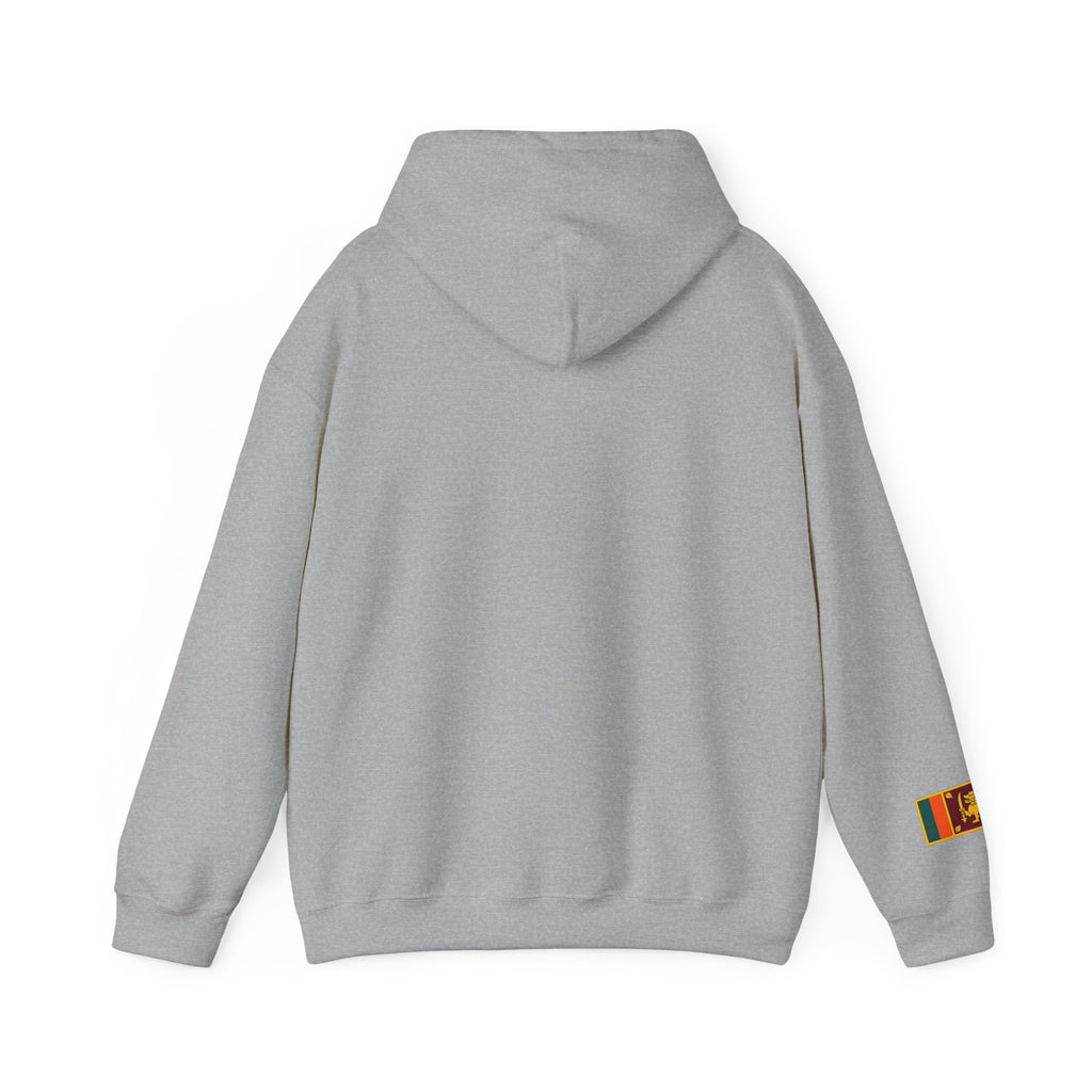 Sri Lanka Elephant Unisex Hoodie Gold Heritage Design