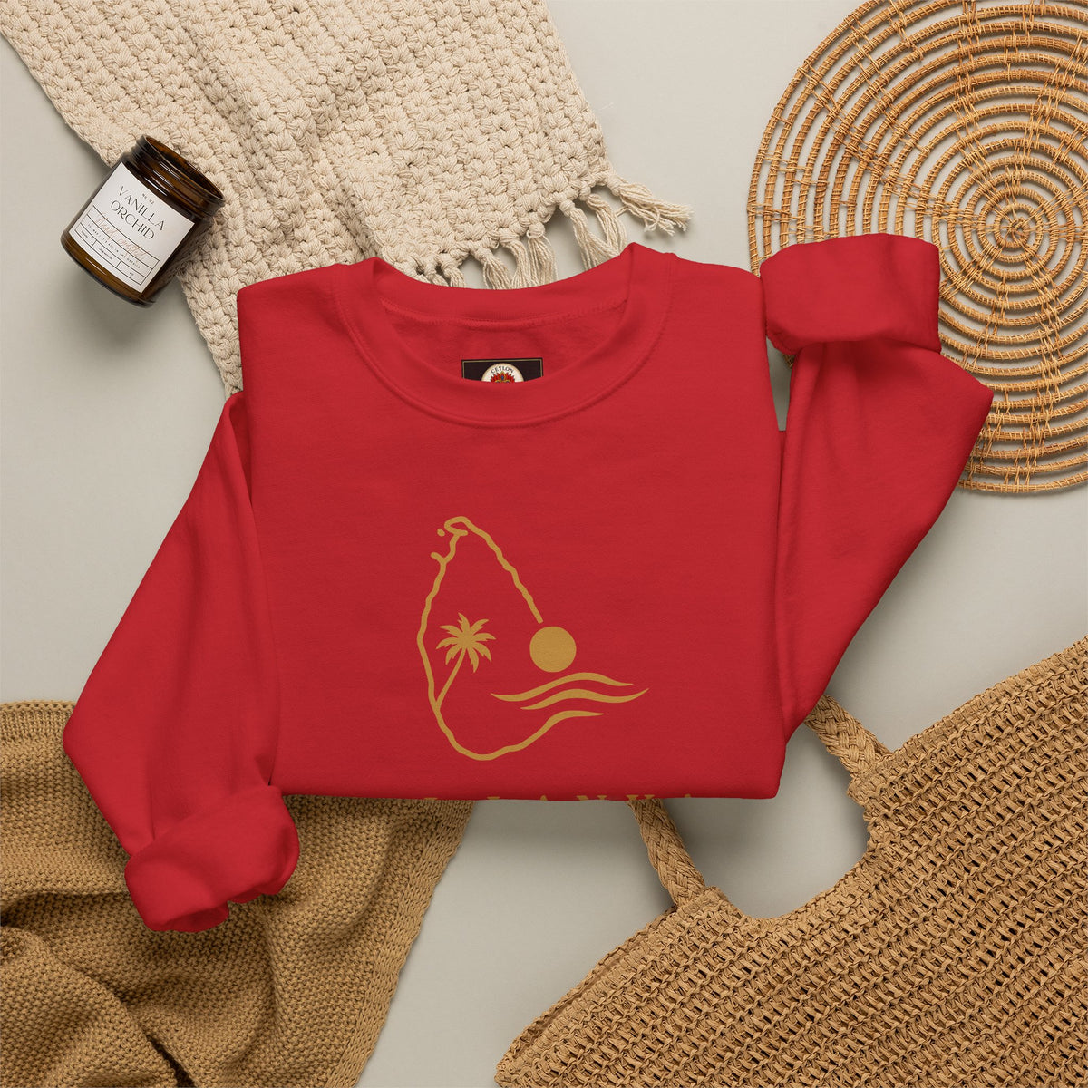 Sri Lanka Sunset Unisex Crewneck Sweatshirt Island Beauty