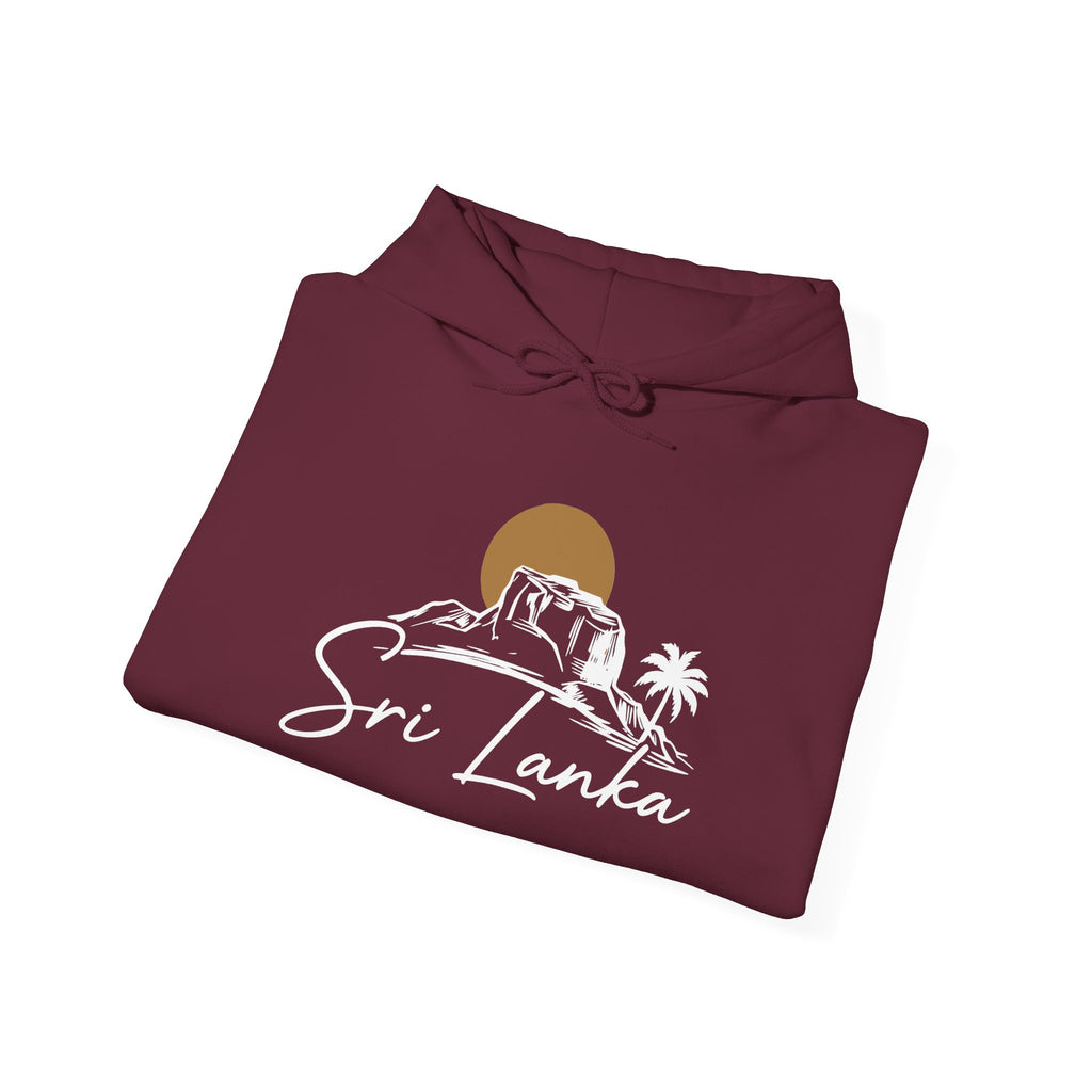 Sri Lanka Sunset Unisex Hoodie Palm Tree Beach Sweatshirt
