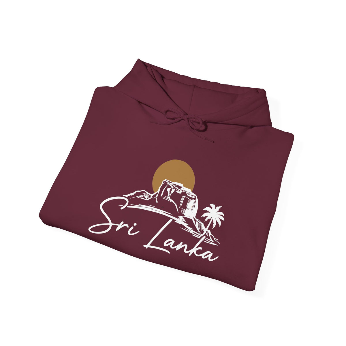 Sri Lanka Sunset Unisex Hoodie Palm Tree Beach Sweatshirt