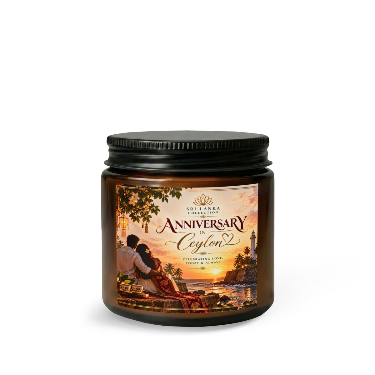Anniversary Ceylon Candle Set with Wick Trimmer