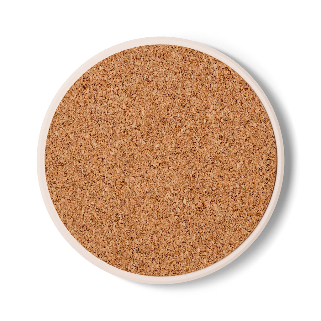 Ayubowan Punkalasa Round Ceramic Coaster Sri Lankan Gold Blessing May You Live Long Drink Coaster