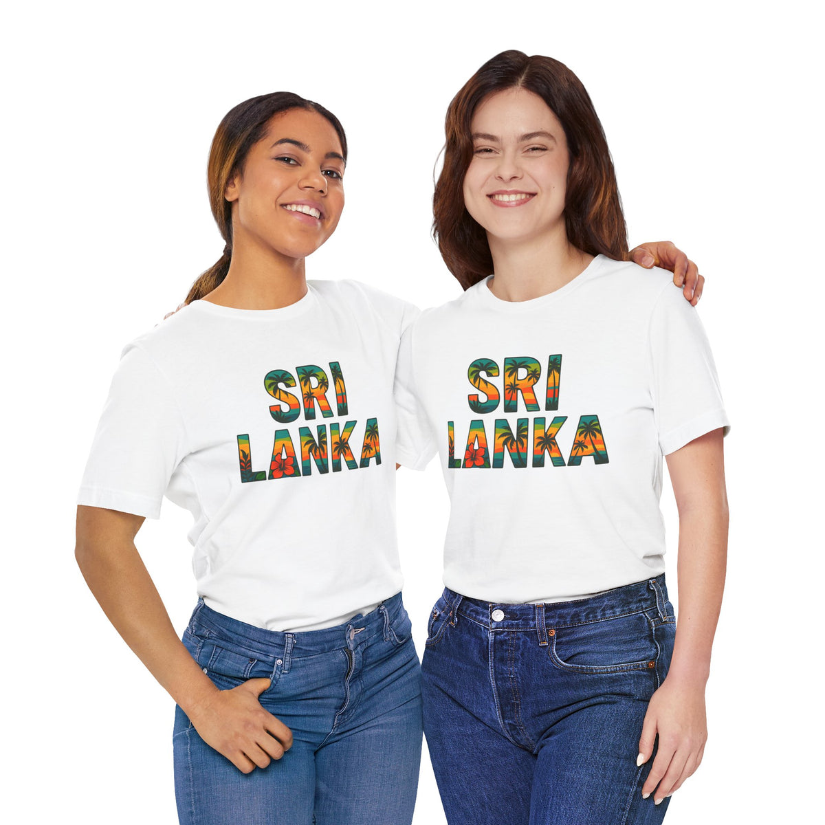 Sri Lanka Tropical Graphic T-Shirt | Unisex Heritage Gift