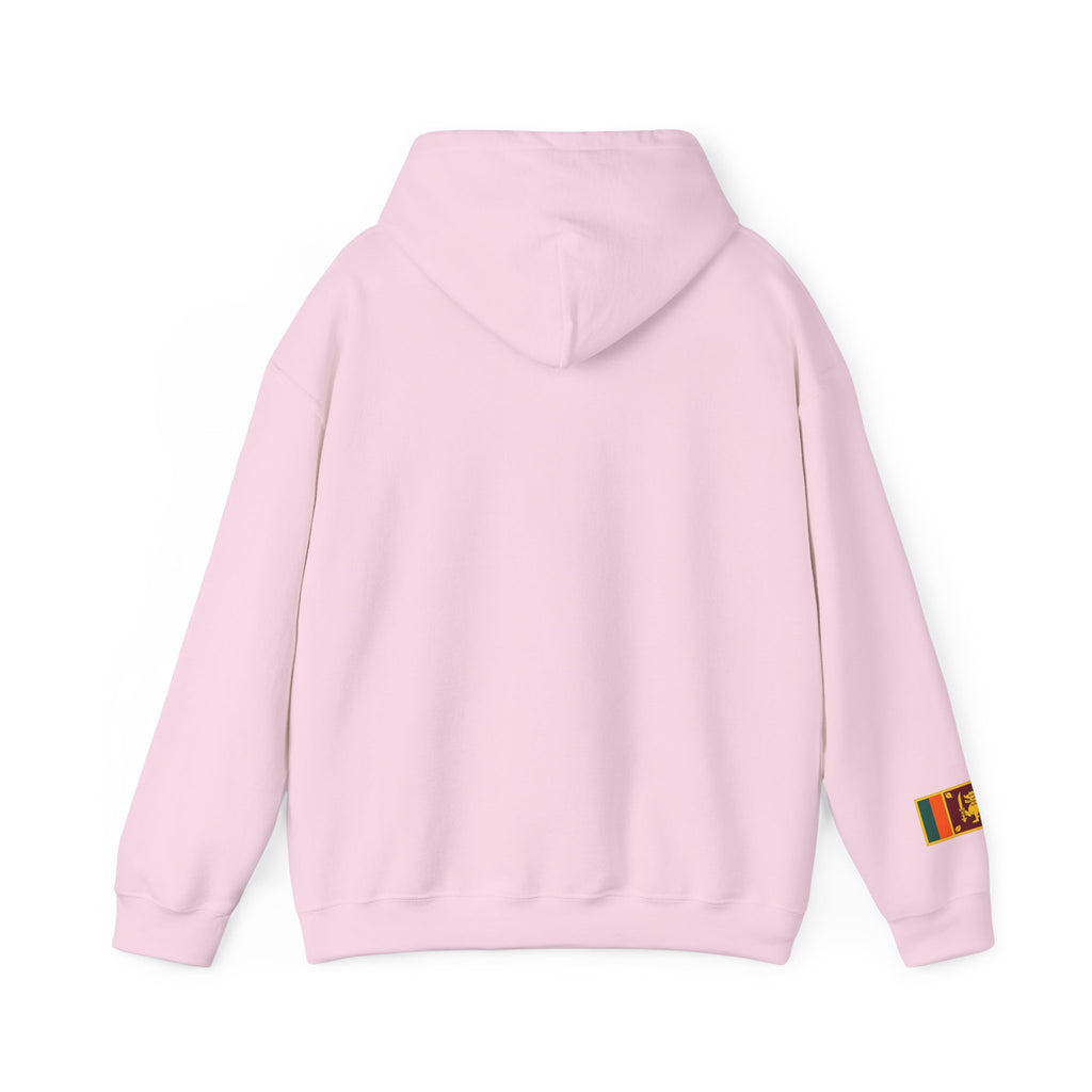 Sri Lanka Elephant Unisex Hoodie Gold Heritage Design