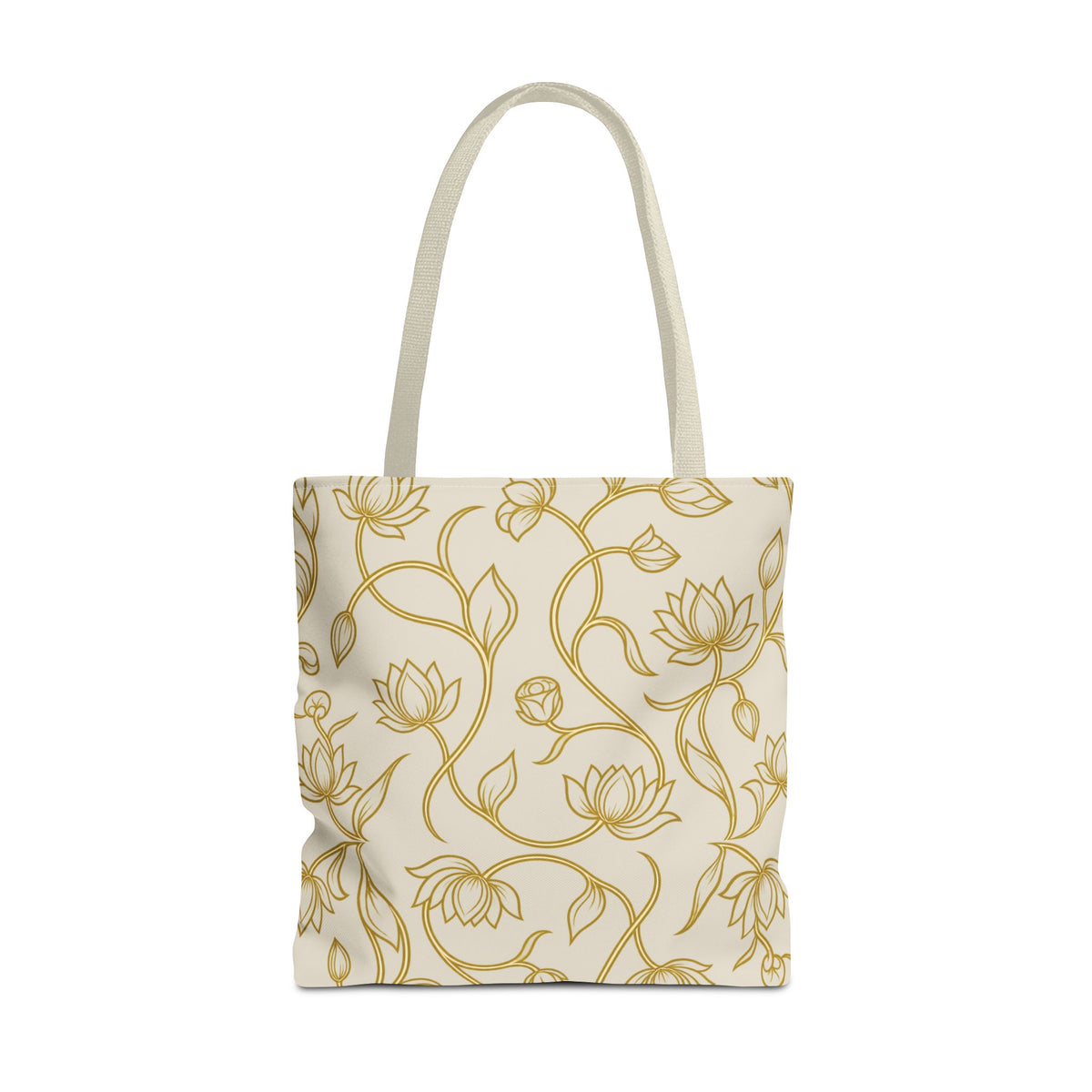 Ceylon Lotus Tote Bag Sri Lankan Temple Flower Canvas Shopper