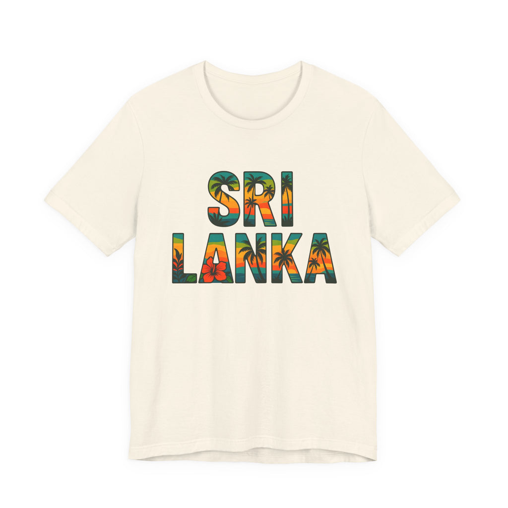 Sri Lanka Tropical Graphic T-Shirt | Unisex Heritage Gift