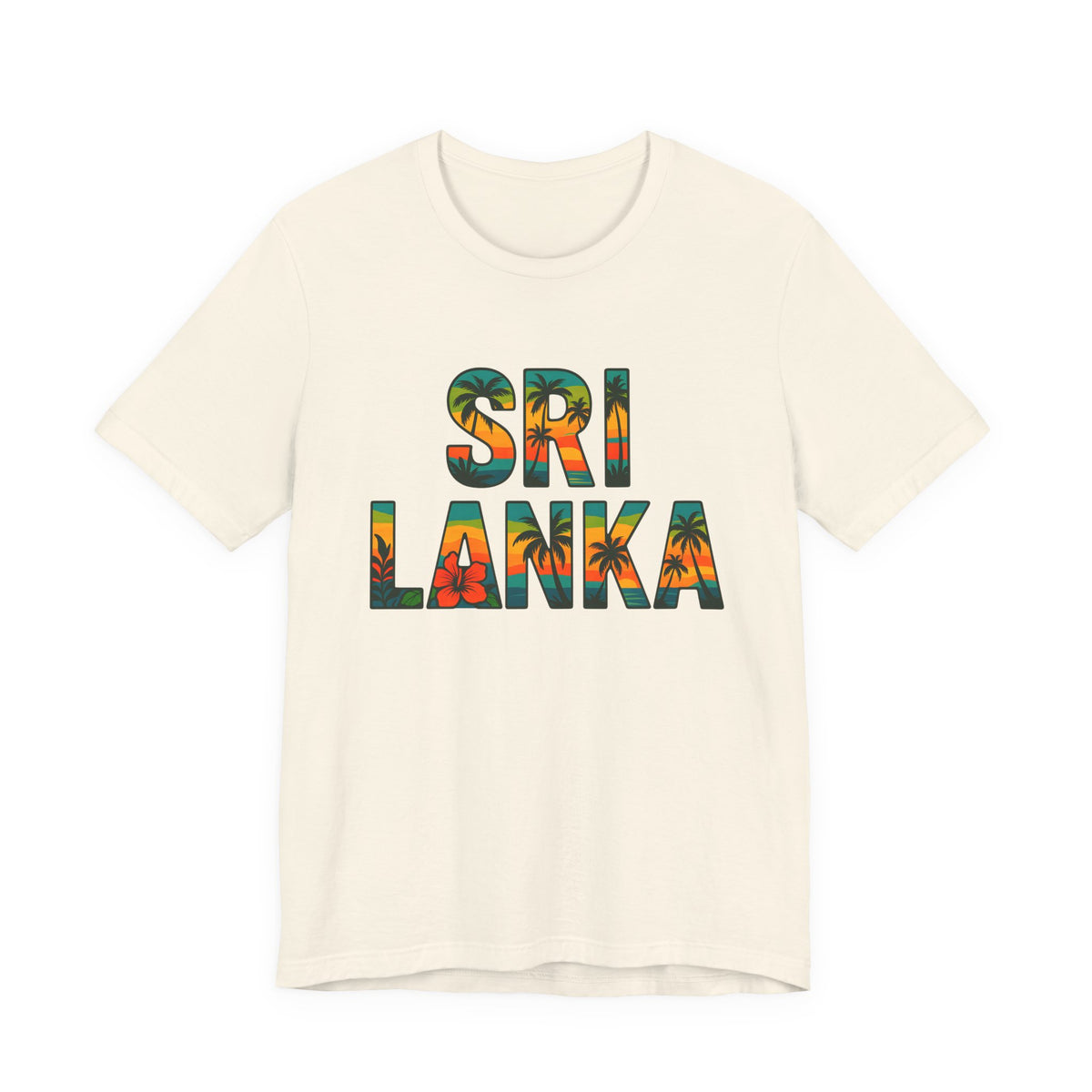 Sri Lanka Tropical Graphic T-Shirt | Unisex Heritage Gift