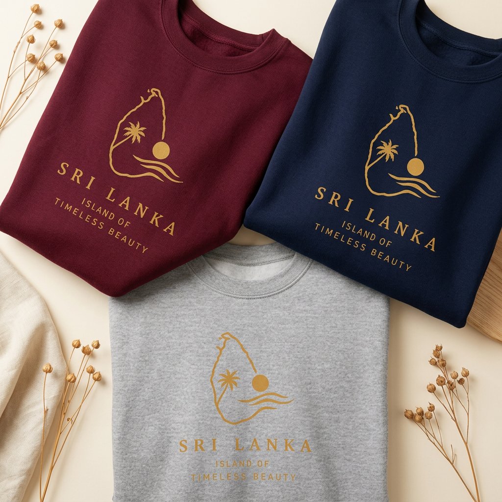 Close-up sweatshirt mockup with dried botanicals and cream linen