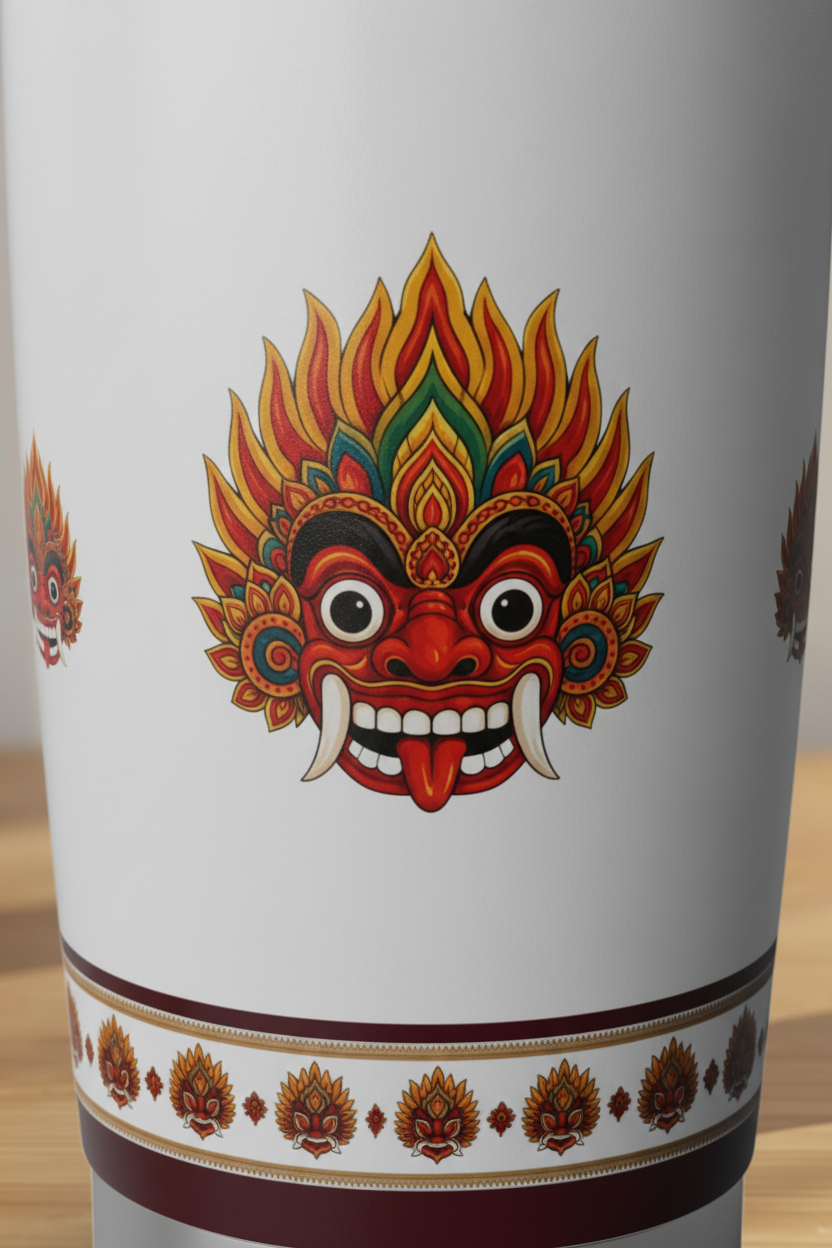 Raksha Tumbler — Macro Detail